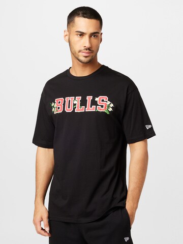 NEW ERA T-Shirt in Schwarz: Vorderseite