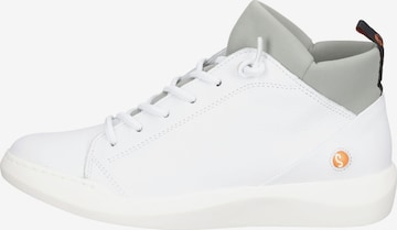 Softinos High-Top Sneakers in White