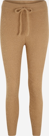 Missguided Petite Skinny Pants in Brown: front