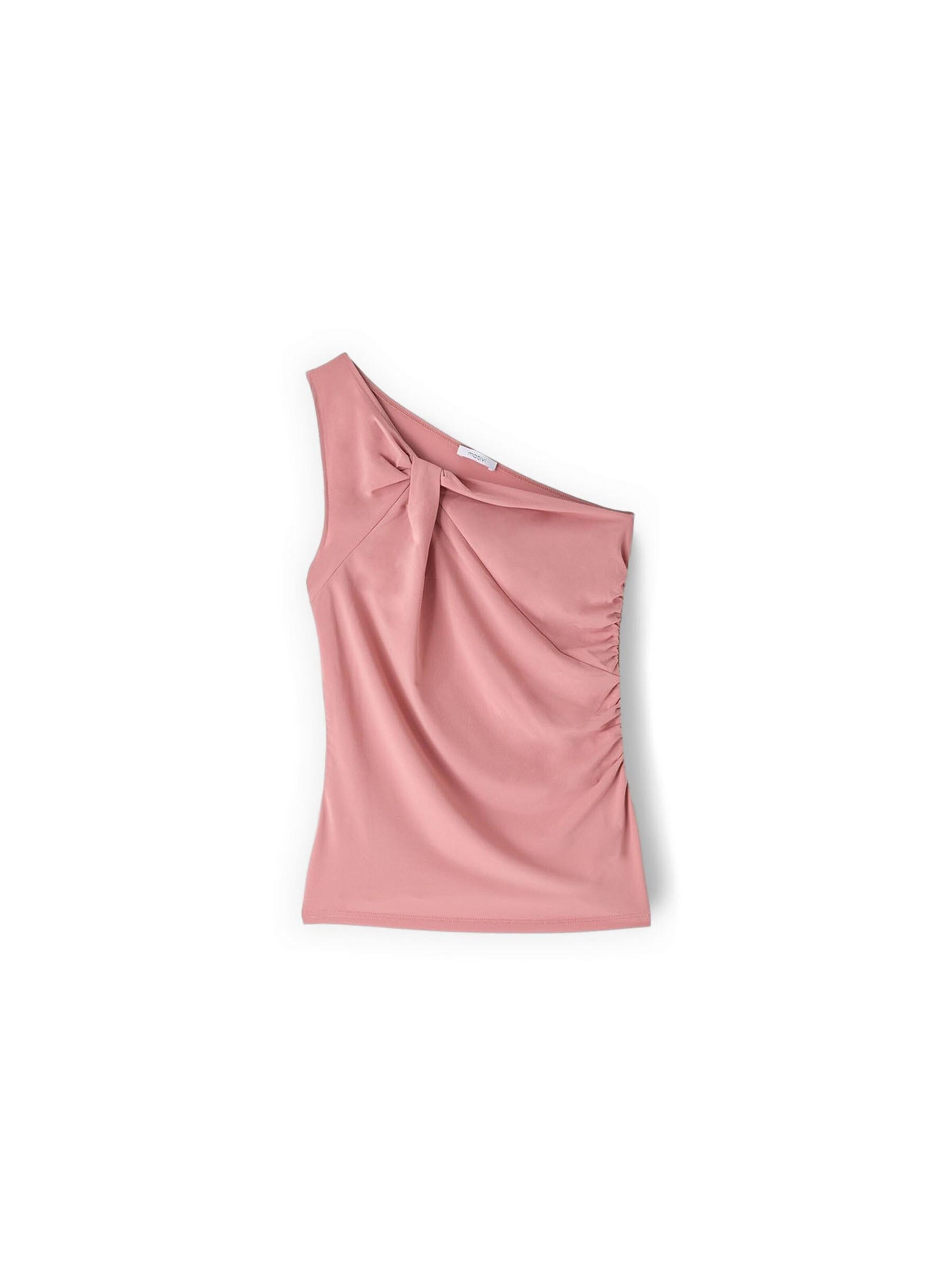 T-shirt MOTIVI en rose : devant