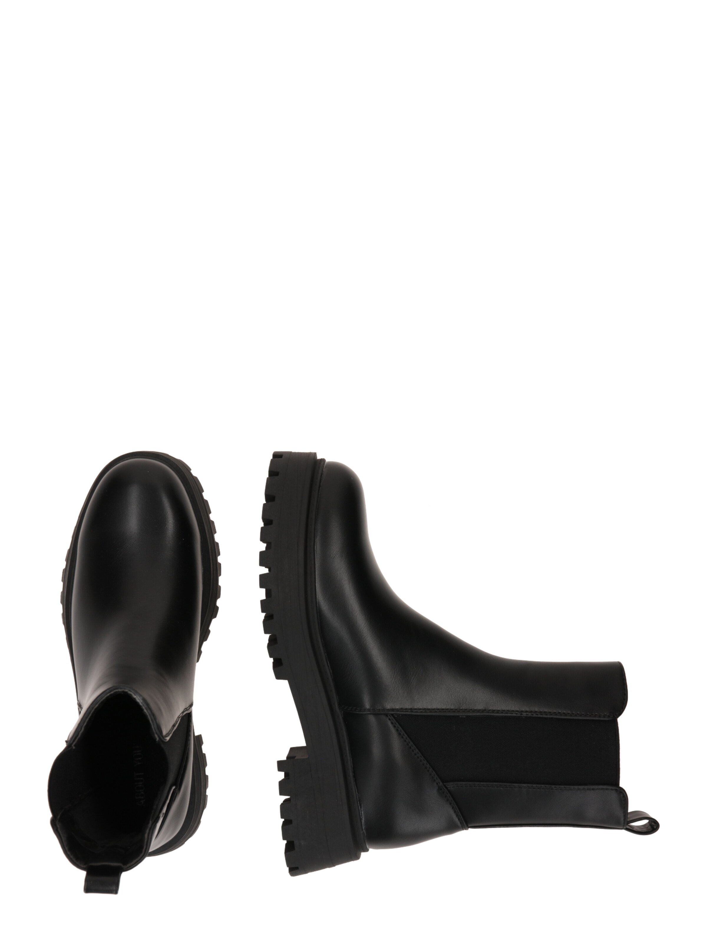 Bottines 'Leia' ABOUT YOU en noir