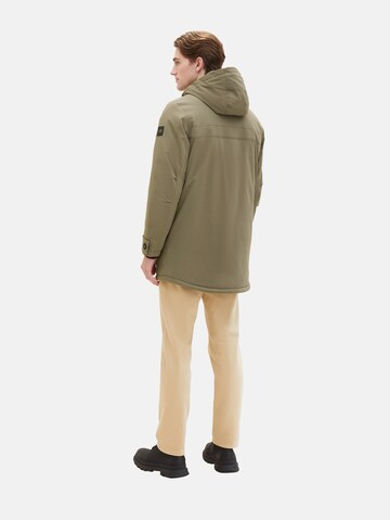 TOM TAILOR Parka in Grün