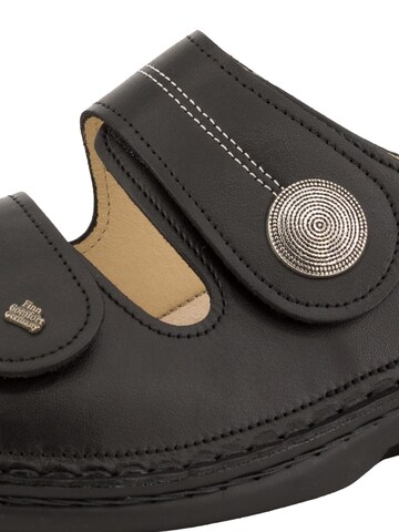 Finn Comfort Mule 'SANSIBAR' in Black