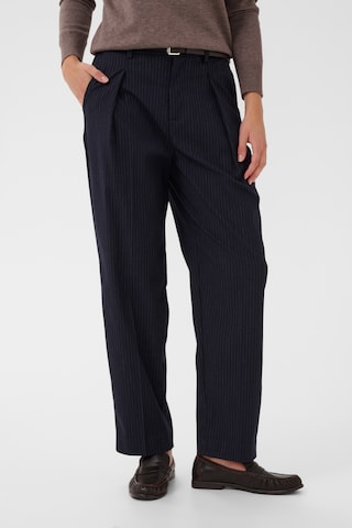 SAINT TROPEZ - Loosefit Pantalón en azul: frente