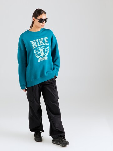 Nike SportswearSweater majica - plava boja