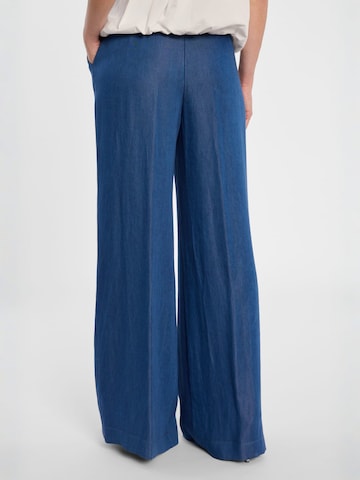 Ana Alcazar Wide Leg Hose 'Doena' in Blau