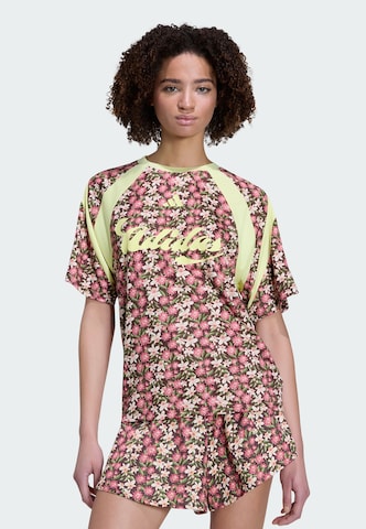 T-shirt fonctionnel 'Adidas x Farm Rio House Of Tiro' ADIDAS SPORTSWEAR en marron : devant
