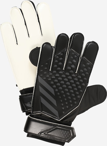 ADIDAS PERFORMANCE Athletic Gloves 'Predator Goalkeeper' in Black: front