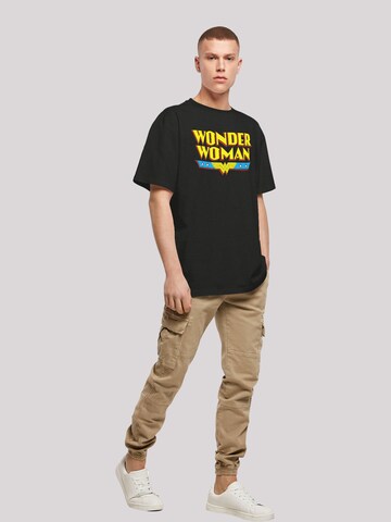 F4NT4STIC Shirt 'Wonder Woman' in Zwart