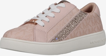 Michael Kors Kids Sneakers in Pink: front