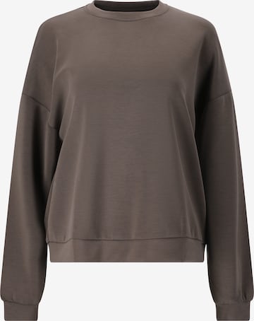 Athlecia Sweatshirt 'Jillnana' in Braun: Vorderseite