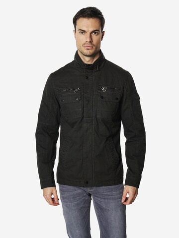 Geacă de primăvară-toamnă de la KOROSHI pe negru: față