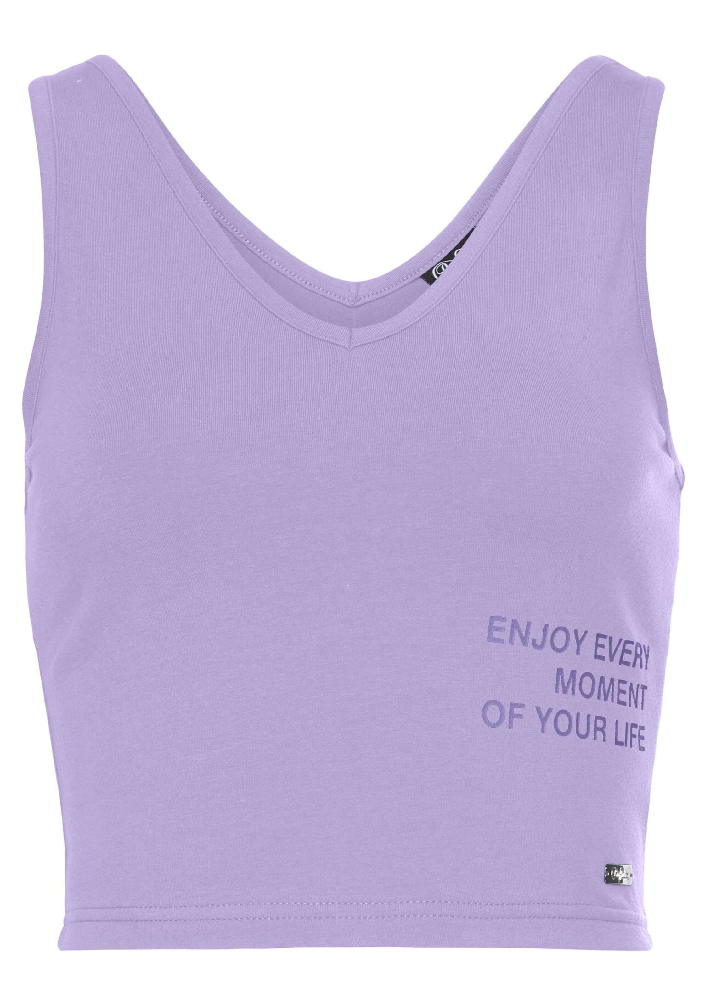 BUFFALO Top in Lila: Vorderseite