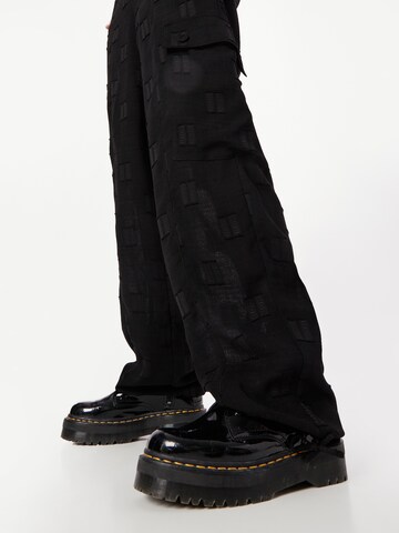 Hofmann Copenhagen Loose fit Cargo Pants 'OCTAVIA' in Black