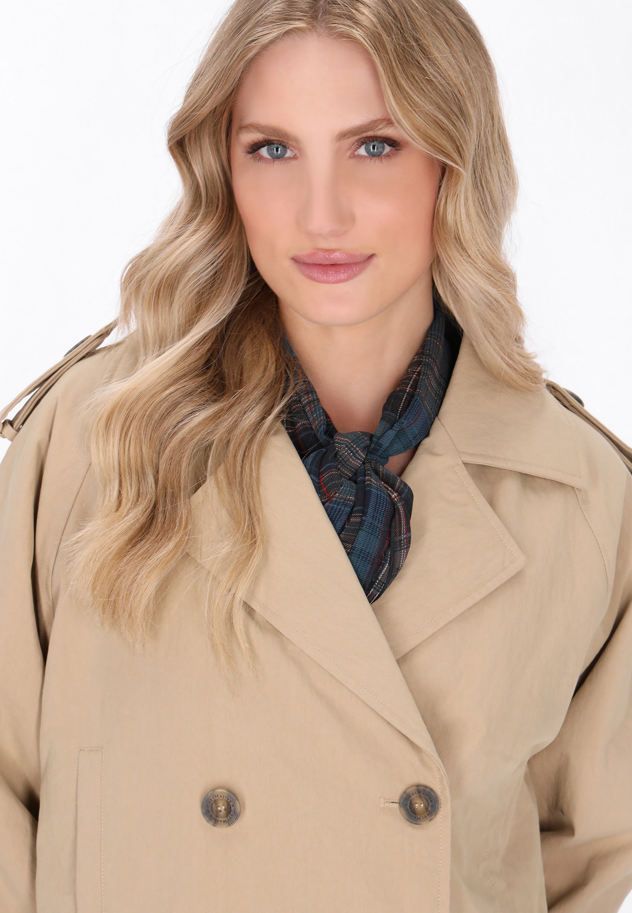 DreiMaster Vintage Демисезонная куртка в Бежевый