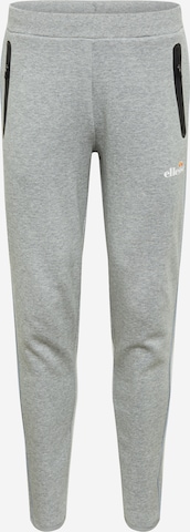 ELLESSE Tapered Workout Pants 'Diruta' in Grey: front