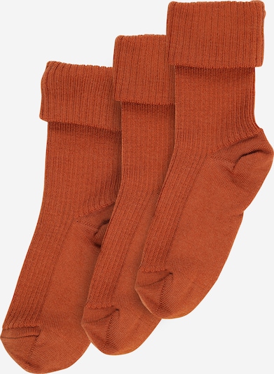mp Denmark Socken in rostrot, Produktansicht