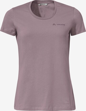 VAUDE Performance Shirt 'Silda' in Purple: front