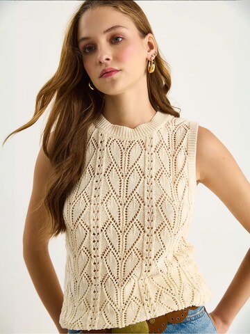 Pullover di Bianco Lucci in beige