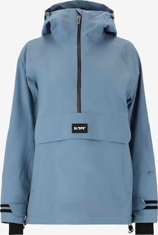 SLOPE Athletic Jacket 'Ruki' in Blue: front