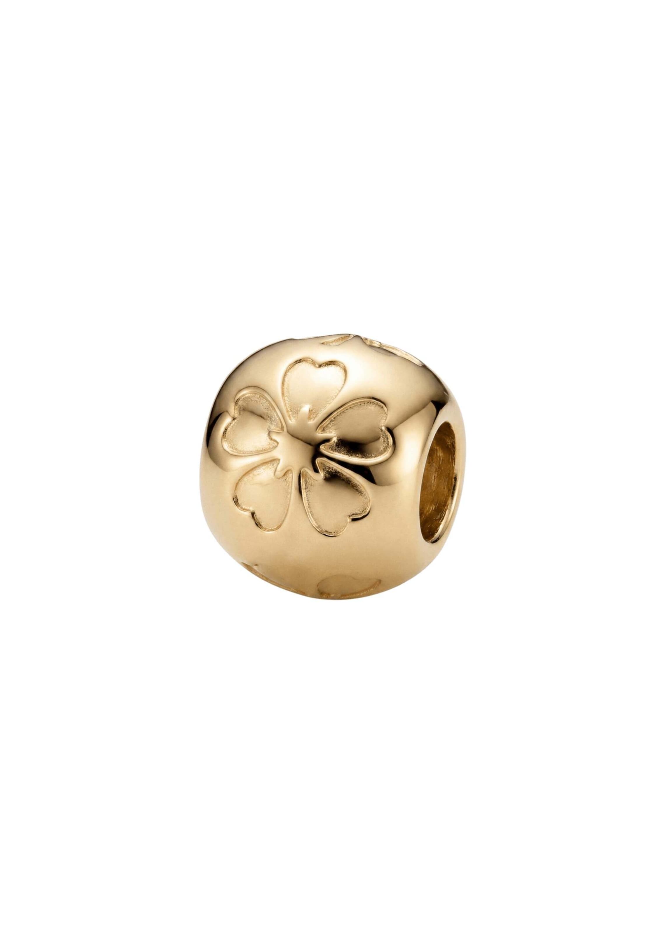 PURELEI - Colgante 'LEI Flowery' en oro: frente