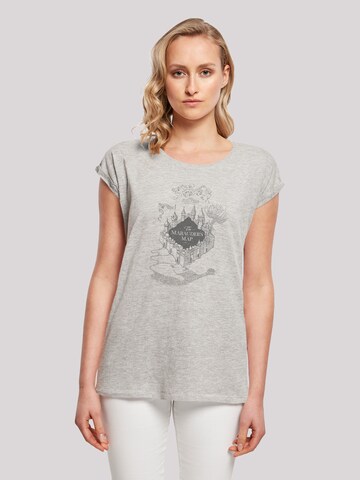 T-shirt 'Harry Potter The Marauder's Map' F4NT4STIC en gris : devant