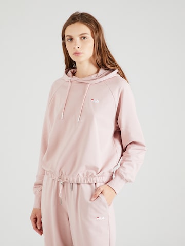 FILA Athletic Sweatshirt 'BAALBERGE' in Pink: front