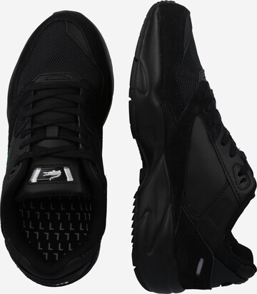 LACOSTE Rövid szárú sportcipők 'Storm' - fekete
