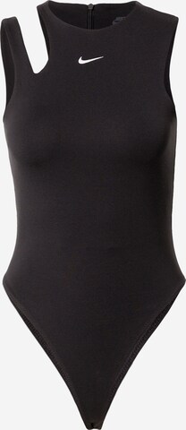 Nike Sportswear - Body camiseta en negro: frente