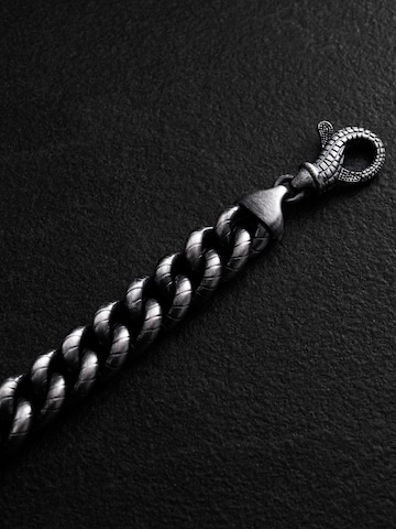 REYTEL Armband 'SKALL'‌‌‌‌‌ in Silber