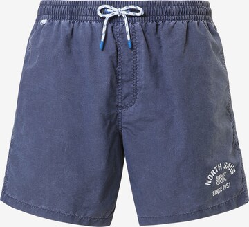 North Sails Zwemshorts in Blauw: voorkant