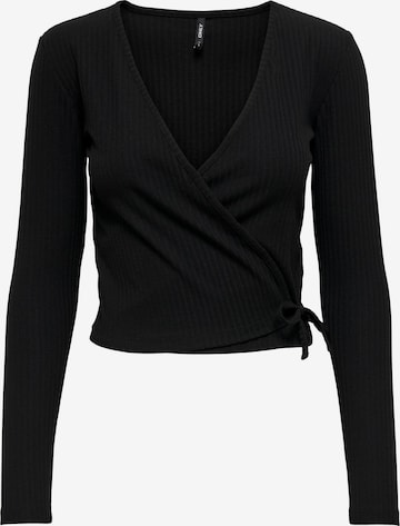 ONLY - Camisa 'Emma' em preto: frente