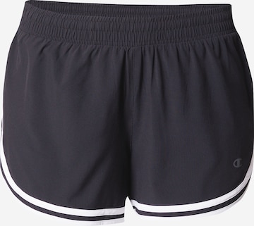 Champion Authentic Athletic Apparel Loosefit Sportshorts in Schwarz: predná strana