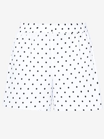 SASSYCLASSY Loose fit Trousers in White