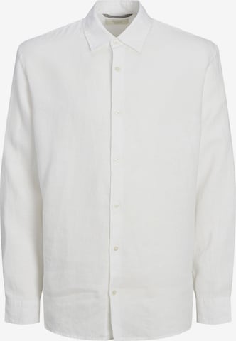 JACK & JONES Regular fit Overhemd 'Lawrence' in Wit: voorkant