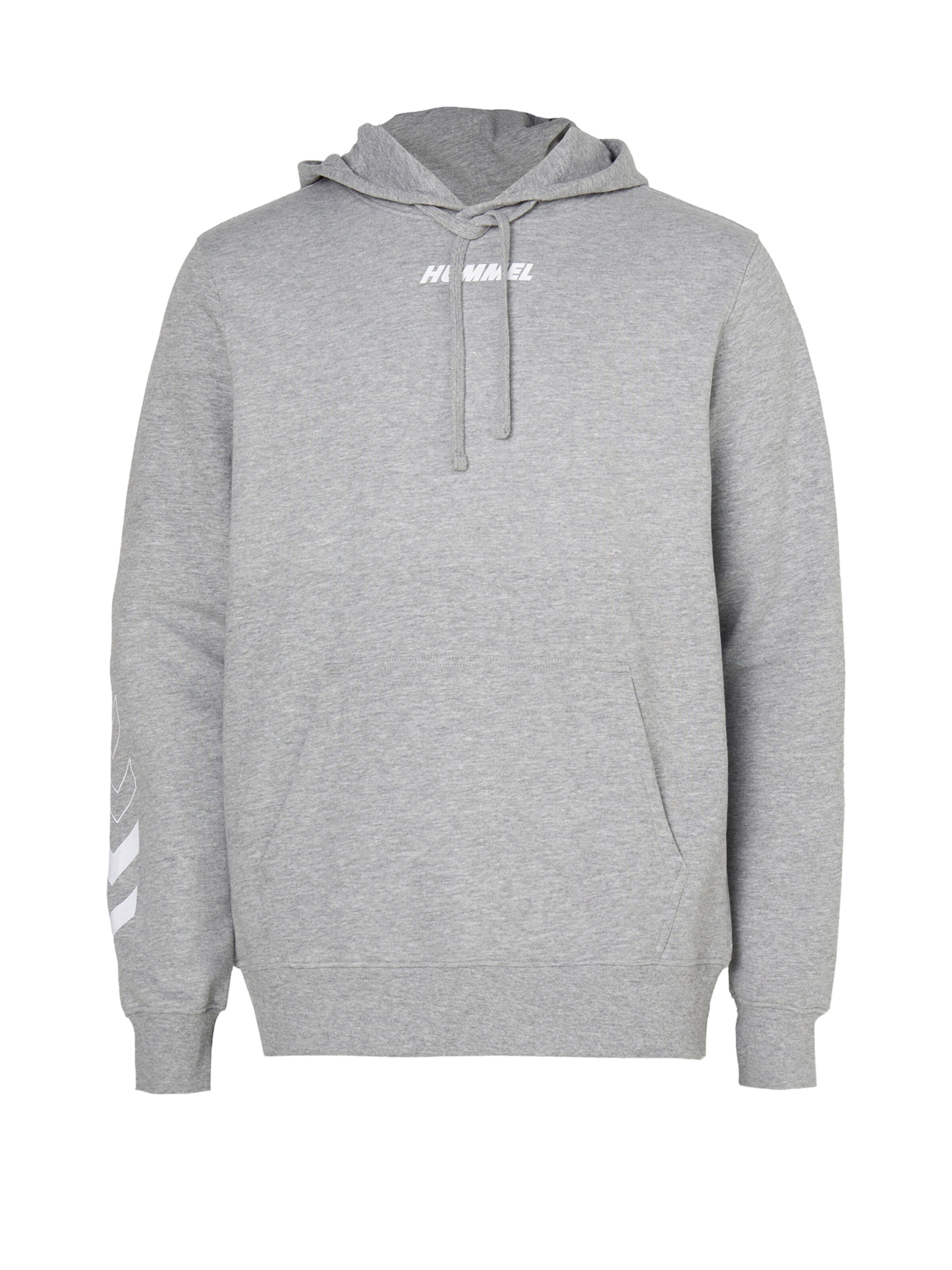 Hummel Sweatshirt 'Elemental' in Grijs: voorkant