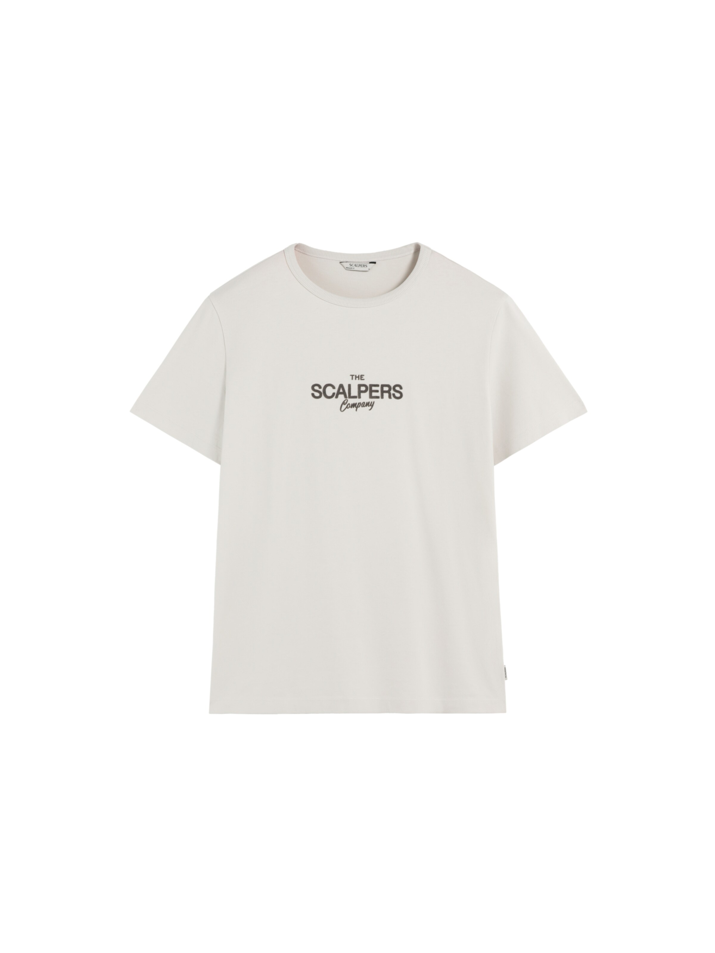 Scalpers Λειτουργικό μπλουζάκι ' ' σε γκρι: μπροστά