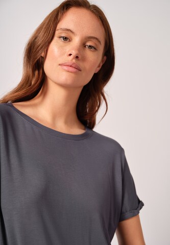 Skiny Shirt 'Every Night' in Grey