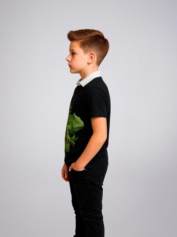 PANTONECLO Shirt 'Pantoneclo Boy's T-Shirt' in Black