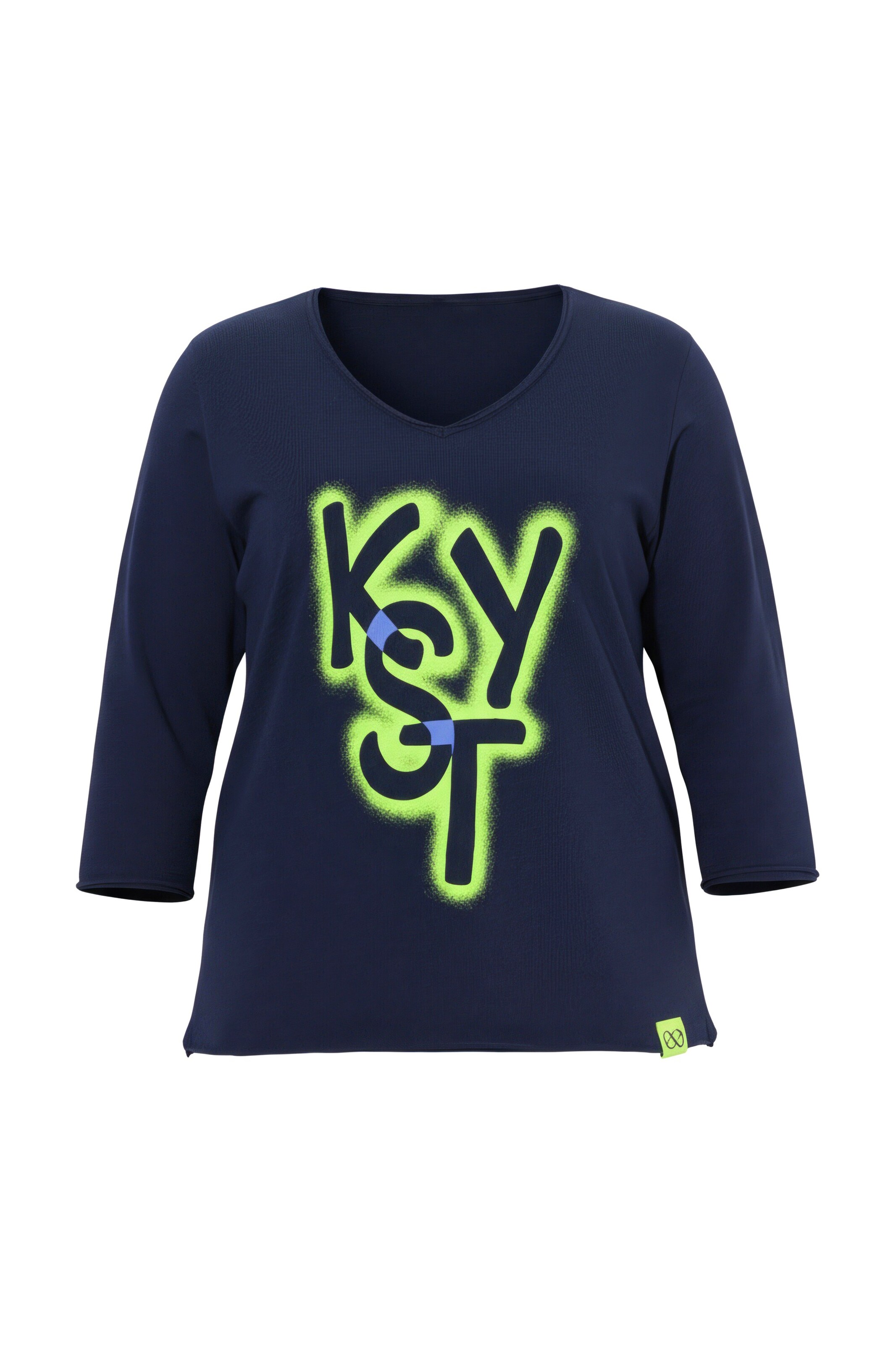 LAURASØN Shirt in Blauw: voorkant