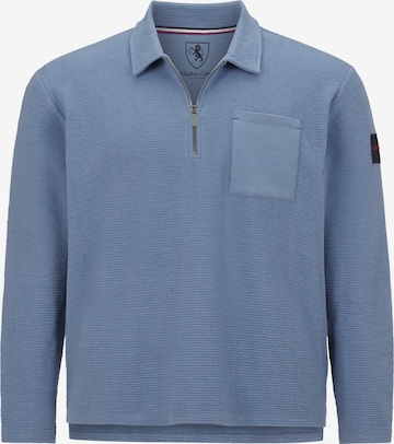 Charles Colby Sweatshirt ' Earl Vass ' in Blau: predná strana