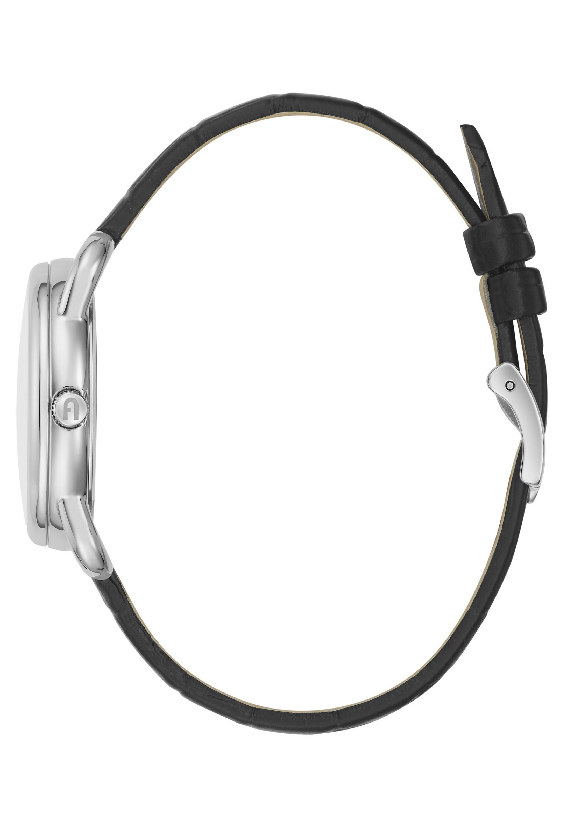 FURLA Analogt ur 'New Sleek' i sort