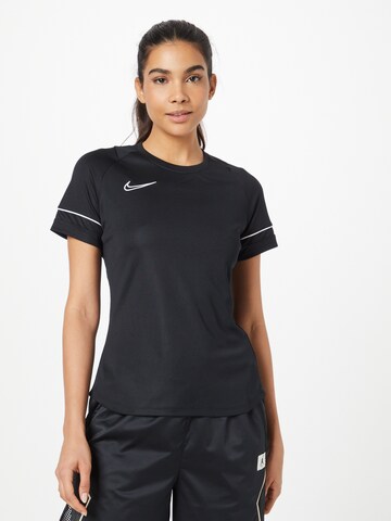 NIKE Funktionsshirt in Schwarz: predná strana