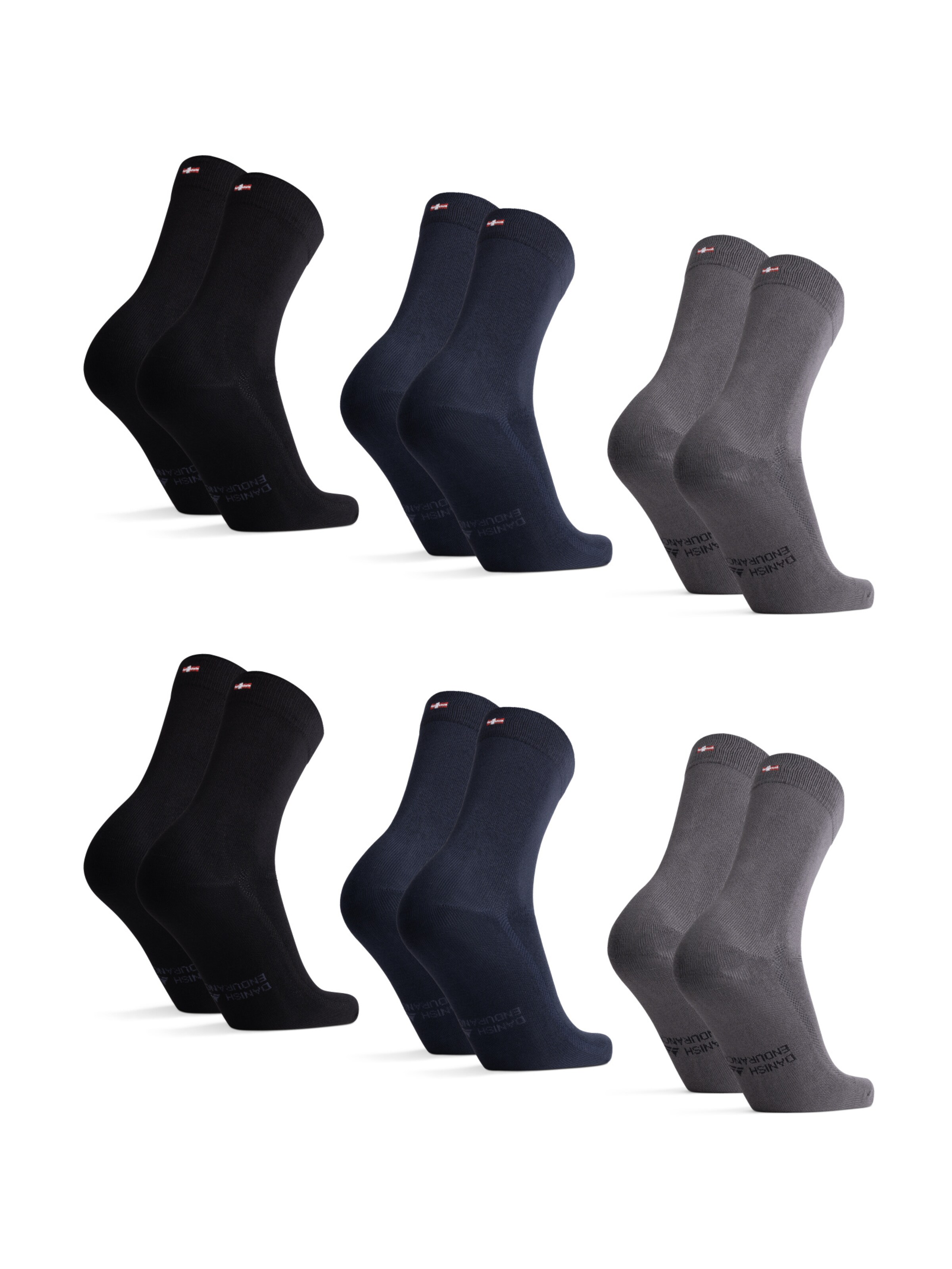 DANISH ENDURANCE Socken 'Bamboo Crew' in Blau