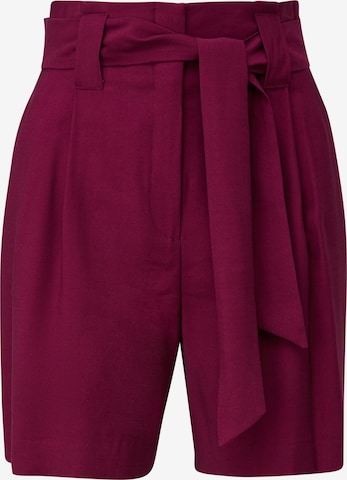 COMMA Wide Leg Shorts in Pink: predná strana