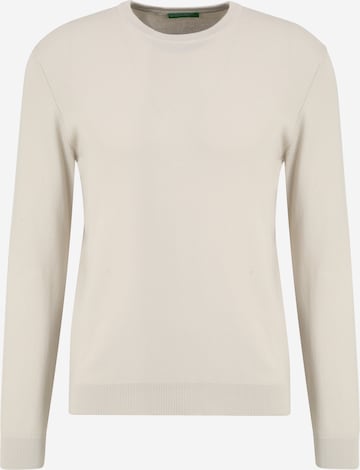 UNITED COLORS OF BENETTON Sweater in Grey: front