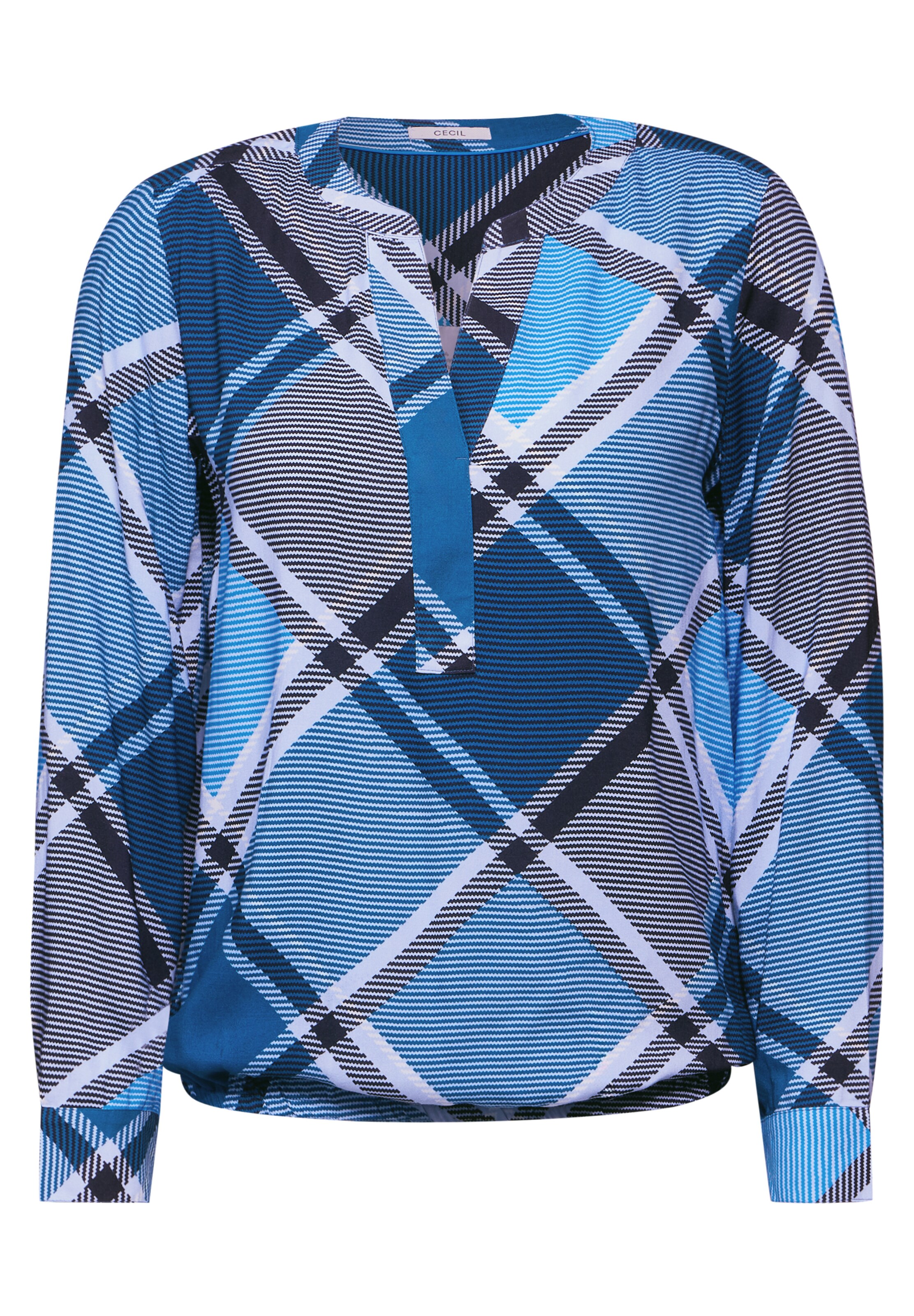 CECIL Bluse in Blau: Vorderseite