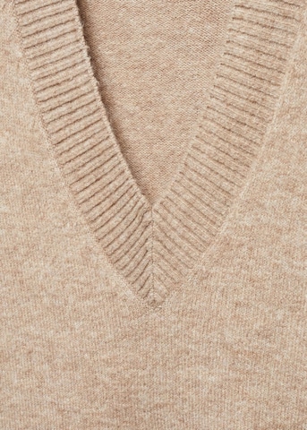 MANGO Pullover i brun