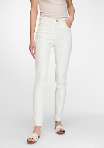 Basler Jeans 'Julienne' in Wit: voorkant