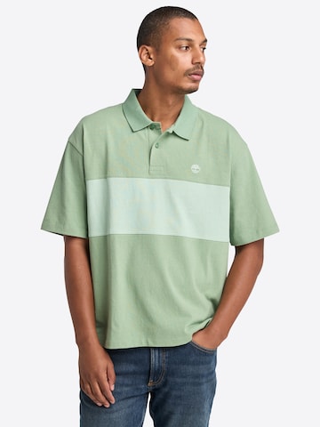 TIMBERLAND Shirt in Groen: voorkant